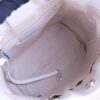 CHANEL Off White Glazed Leather North/South Deauville Small Shopping Tote Bag 6