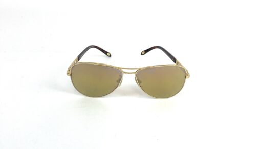 Tiffany & Company Gold Plated Atlas Aviator Sunglasses 13