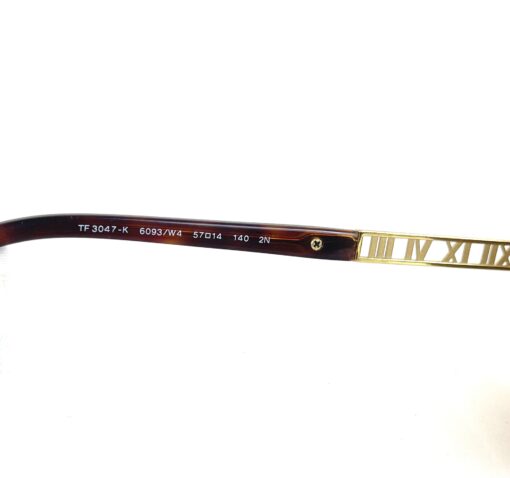 Tiffany & Company Gold Plated Atlas Aviator Sunglasses 19