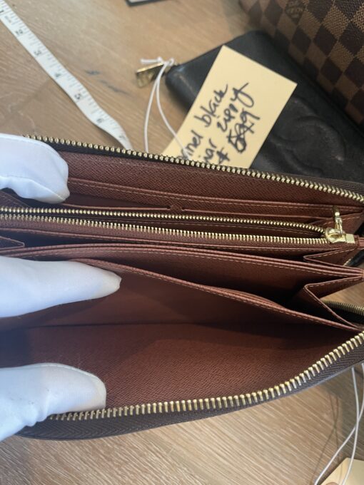 Louis Vuitton Damier Azur Zippy Organizer Wallet And Monogram Zippy Bundle 22