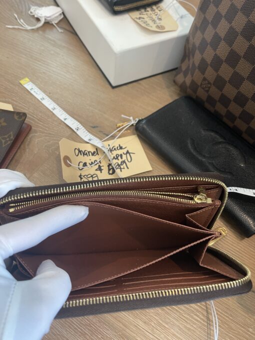 Louis Vuitton Damier Azur Zippy Organizer Wallet And Monogram Zippy Bundle 20