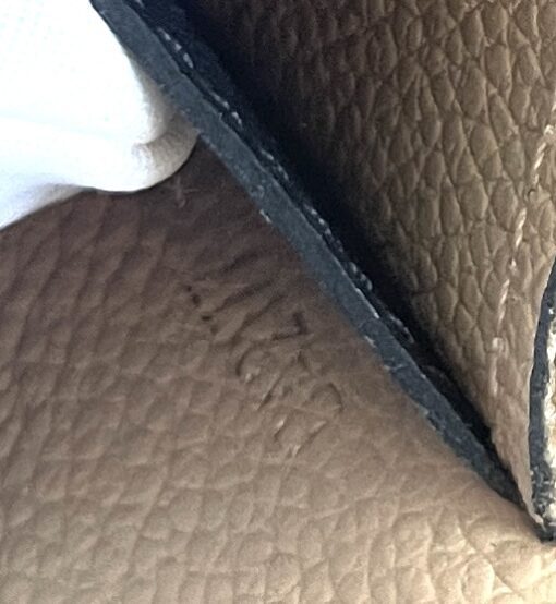 Louis Vuitton Emilie Black Empreinte Leather Wallet with Dune 20