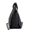 Chanel Medium Deauville Black Studded Logo Tote Bag 6