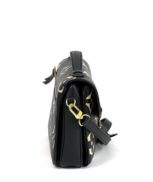 Louis Vuitton Pochette Métis Bicolor Black Beige Monogram Empreinte Leather 7