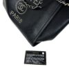 Chanel Medium Deauville Black Studded Logo Tote Bag 16