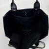 Chanel Medium Deauville Black Studded Logo Tote Bag 13