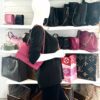 Chanel Hot Pink Medium Double Flap Chevron Lambskin Leather Bag with Gold Hardware 2
