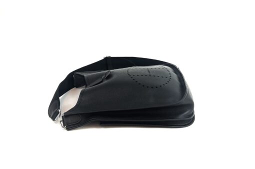 Hermes Evelyne PM Black Epsom Leather Silver 2011 - Image 6