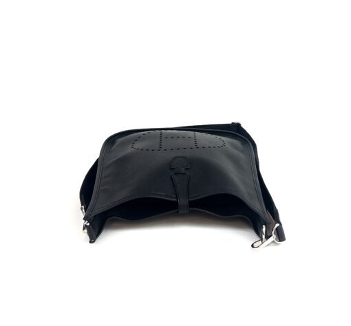 Hermes Evelyne PM Black Epsom Leather Silver 2011 - Image 7