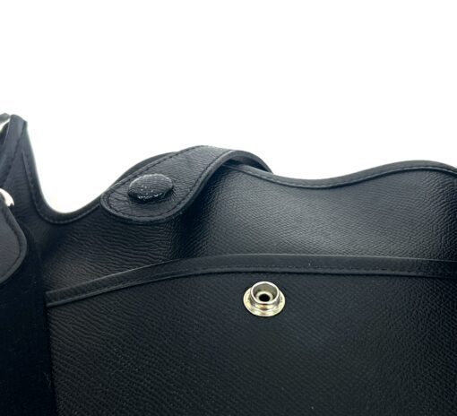 Hermes Evelyne PM Black Epsom Leather Silver 2011 - Image 15