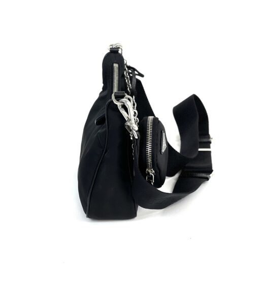 Prada Nylon Re-Edition Shoulder Messenger Crossbody Bag Black 2022 11