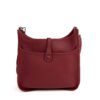 Hermes Taurillon Clemence Evelyne III PM Rouge 3