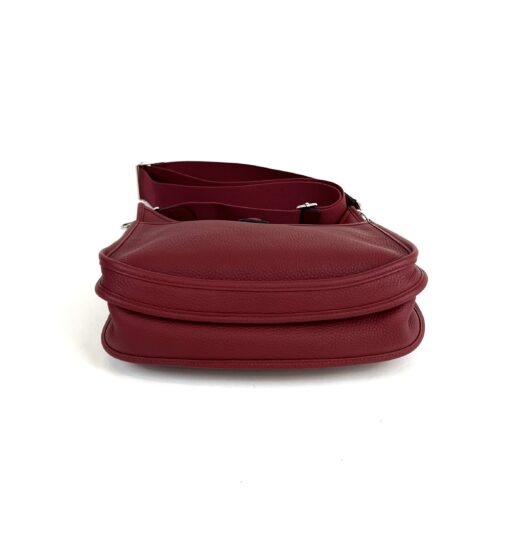 Hermes Taurillon Clemence Evelyne III PM Rouge 15