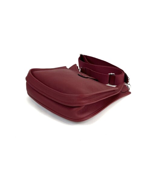 Hermes Taurillon Clemence Evelyne III PM Rouge 13