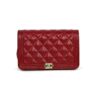 Chanel Boy WOC Red Caviar Quilted GHW 2019 20