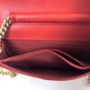 Chanel Boy WOC Red Caviar Quilted GHW 2019 11