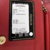 Chanel Boy WOC Red Caviar Quilted GHW 2019 6