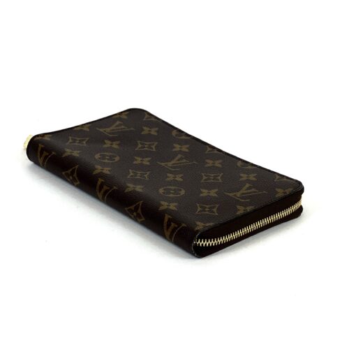 Louis Vuitton Monogram Zippy Organizer Wallet Brown 13