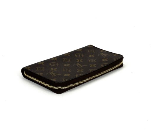 Louis Vuitton Monogram Zippy Organizer Wallet Brown - Image 10