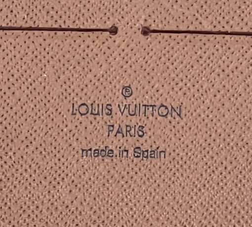 Louis Vuitton Monogram Zippy Organizer Wallet Brown 8