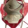 Gucci Soho Pebbled Leather Chain Medium Shoulder Bag Red 11