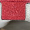 Gucci Soho Pebbled Leather Chain Medium Shoulder Bag Red 15