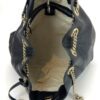 Gucci Soho Pebbled Leather Chain Medium Shoulder Bag Black 13