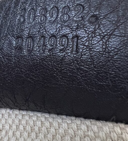 Gucci Soho Pebbled Leather Chain Medium Shoulder Bag Black 26