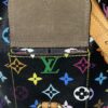 Louis Vuitton Monogram Multicolor Petit Noe Shoulder Bag Black 18