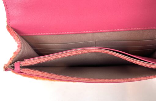 Chanel Quilted Pink Coral Tweed Crossbody Small - Image 31
