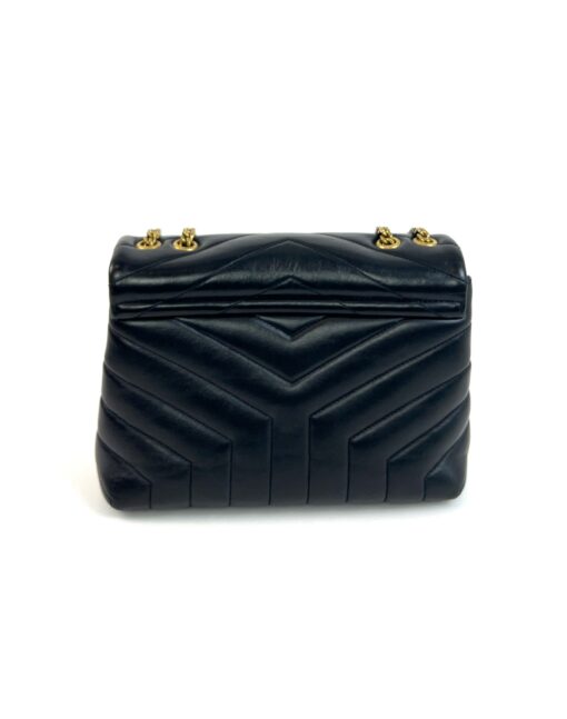 YSL Loulou Small Shoulder Bag in Quilted Leather Gold 5