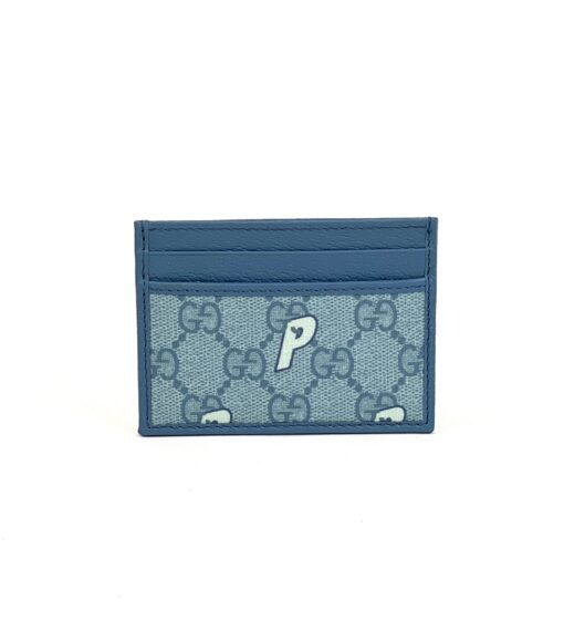 Gucci x Palace Limited Collaboration Blue Card Holder