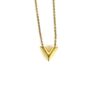 Louis Vuitton Gold V Essential Necklace