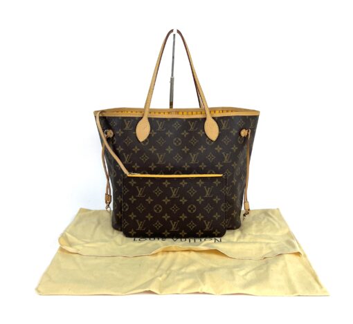 Louis Vuitton Monogram Neverfull MM Mimosa Set 4