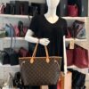 Louis Vuitton Monogram Neverfull MM Cherry Red 3