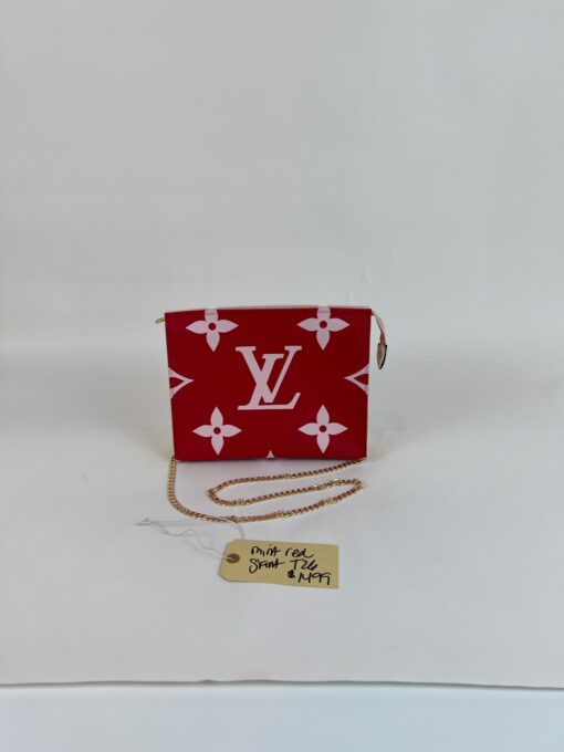 Louis Vuitton Monogram Giant Toiletry Pouch 26 Rouge and Tahitienne Toiletry 26 Bundle 15