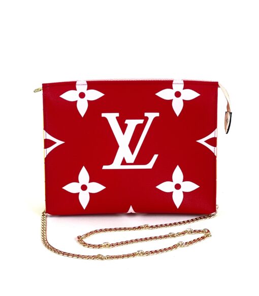 Louis Vuitton Monogram Giant Toiletry Pouch 26 Rouge and Tahitienne Toiletry 26 Bundle 14