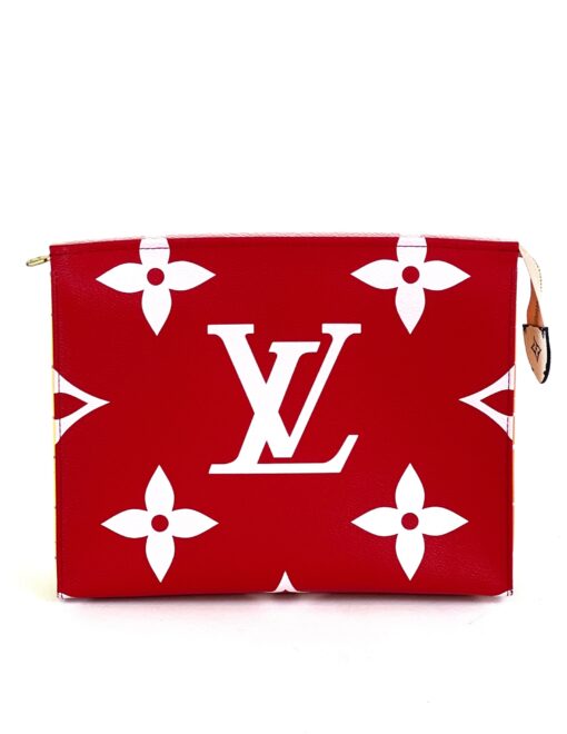 Louis Vuitton Monogram Giant Toiletry Pouch 26 Rouge and Tahitienne Toiletry 26 Bundle 7