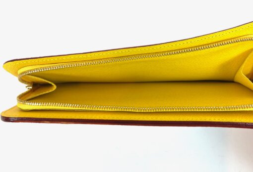 Louis Vuitton Monogram Multicolor Insolite Wallet White Yellow 13