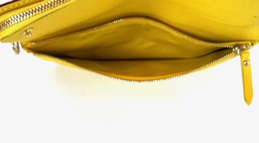 Louis Vuitton Monogram Multicolor Insolite Wallet White Yellow 11