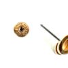 Hermes Mini Pop H Earrings White Rose Gold 4