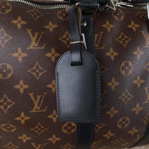 Louis Vuitton Monogram Macassar Keepall Bandouliere 45 27