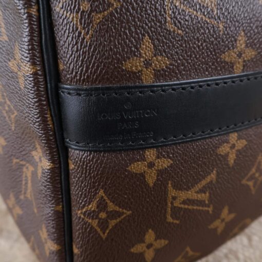 Louis Vuitton Monogram Macassar Keepall Bandouliere 45 25