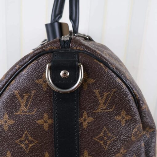 Louis Vuitton Monogram Macassar Keepall Bandouliere 45 18