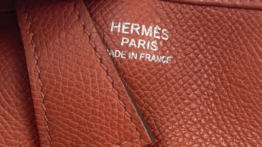 Hermes Evelyne PM 2016 Brick Red Taurillon Clemence Leather 25