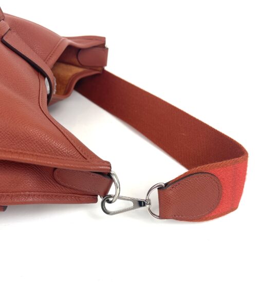 Hermes Evelyne PM 2016 Brick Red Taurillon Clemence Leather 15