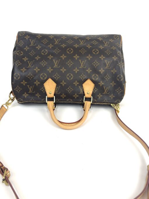 Louis Vuitton Monogram Speedy 35 Bandouliere 13