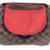 Louis Vuitton Damier Ebene Speedy Bandouliere 25 Red 19