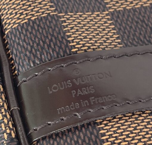 Louis Vuitton Damier Ebene Speedy Bandouliere 25 Red 18