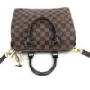 Louis Vuitton Damier Ebene Speedy Bandouliere 25 Red 9